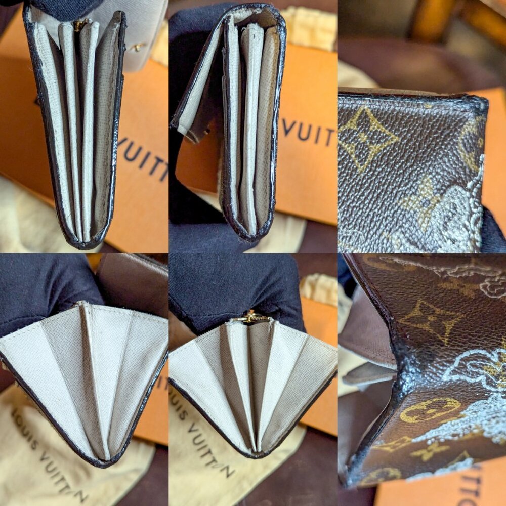LOUIS VUITTON Ltd Edt. Dentelle Sarah Long Wallet - Picture 11 of 14